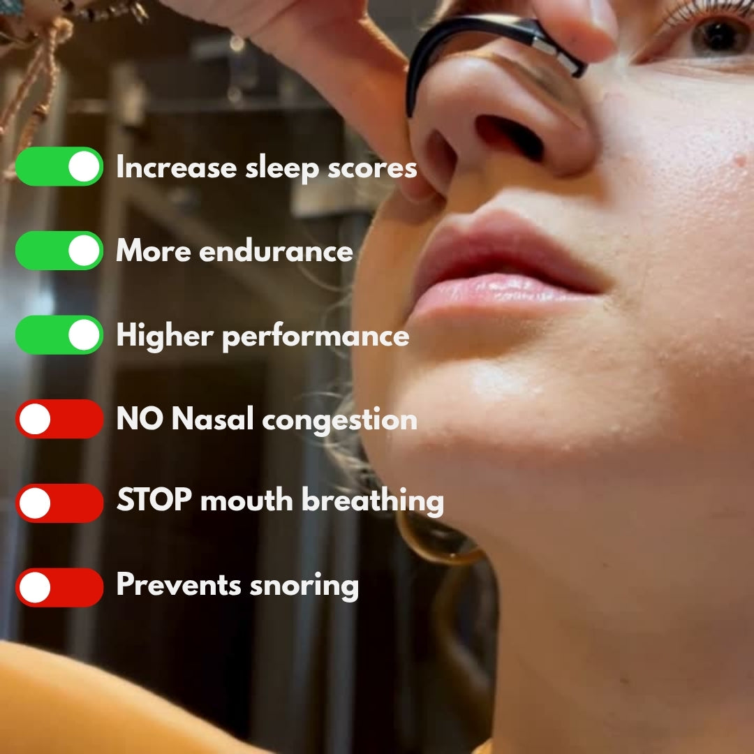 Black Magnetic Nose Strips